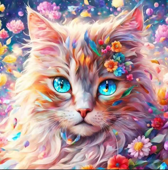 Diamond Painting Animals Kit – DIY Gem Art for Kids & Adults