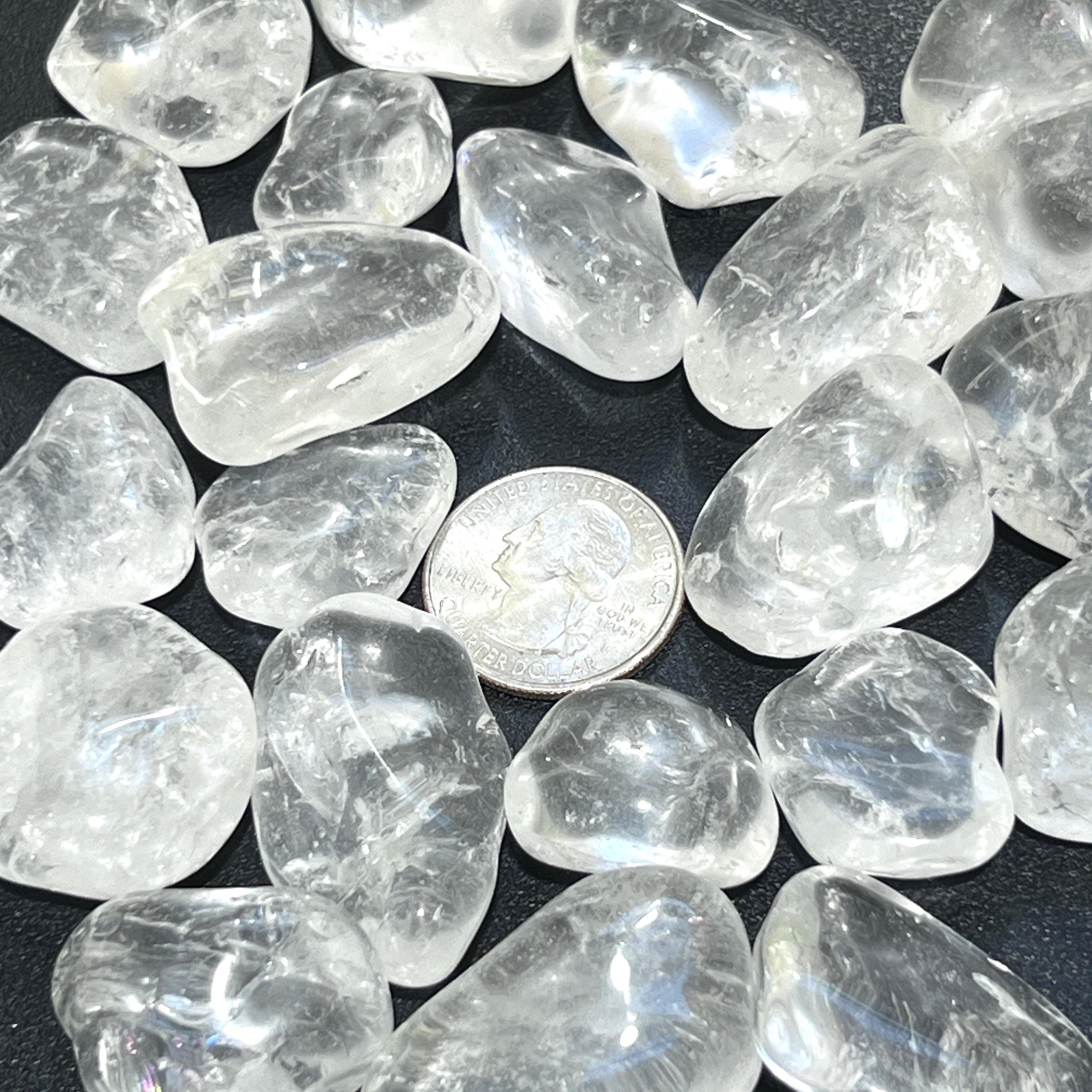 Clear Quartz Tumbled Crystals Wholesale | Imagination Station