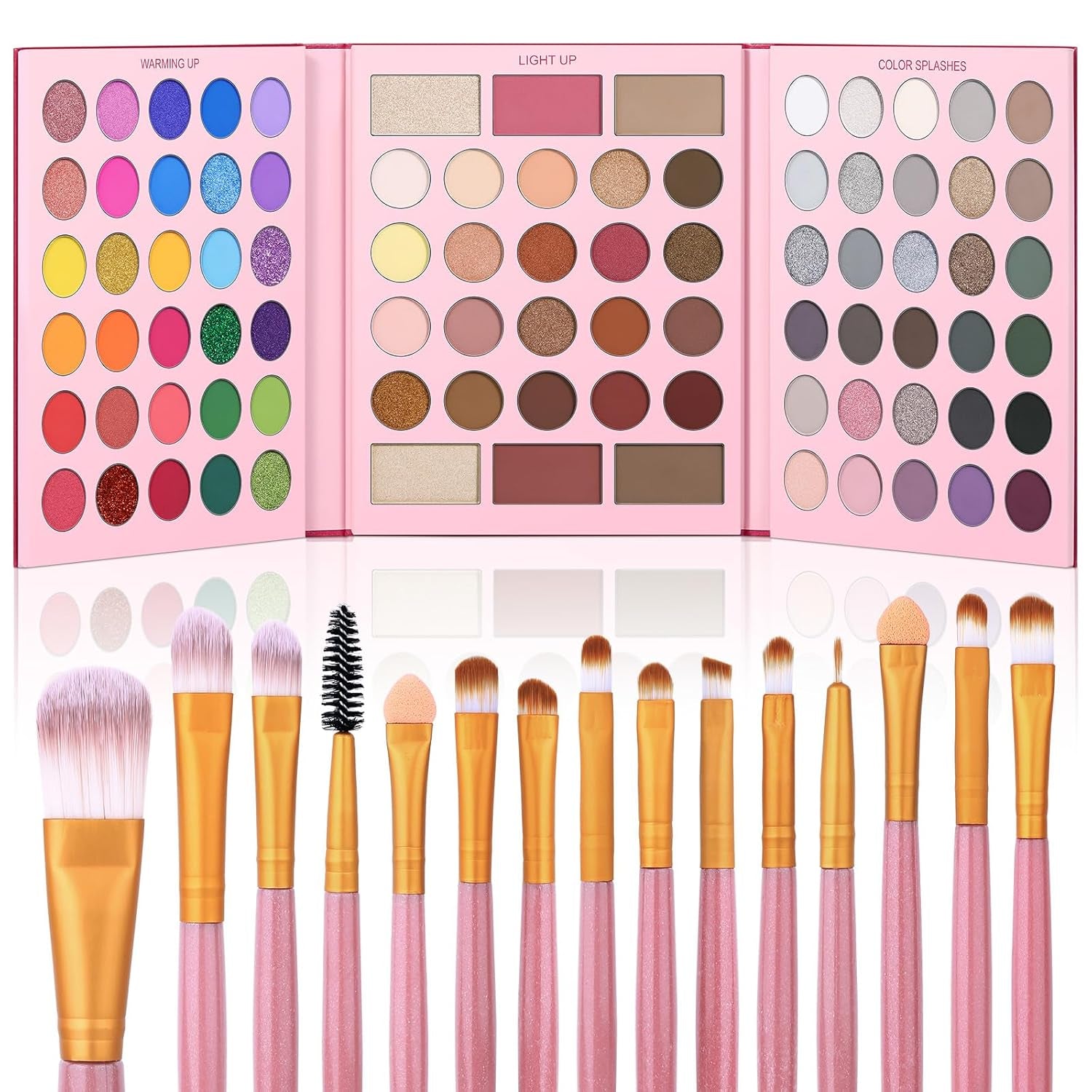 86-Color Eyeshadow Palette & Brush Set | Imagination Station