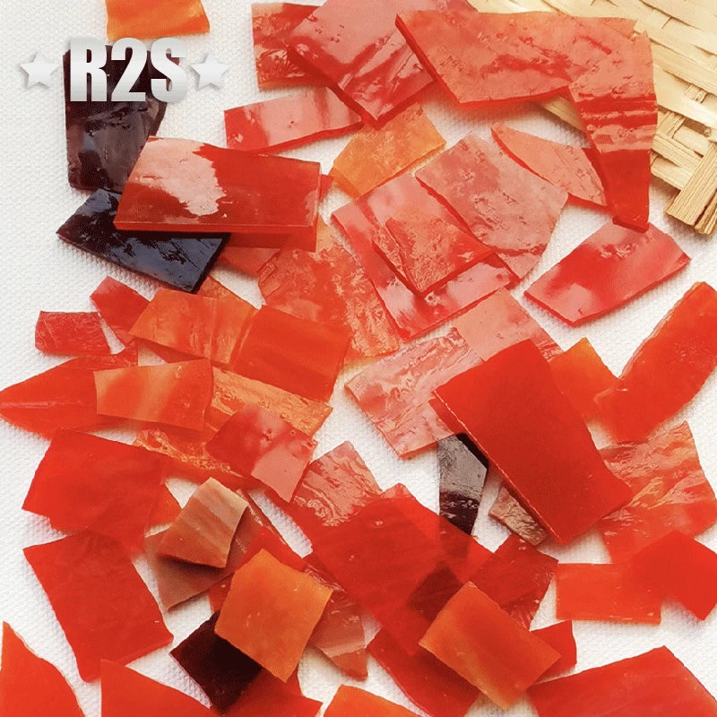 Stained Glass Mosaic Tile Set | 20 Color Options | Art Supplies