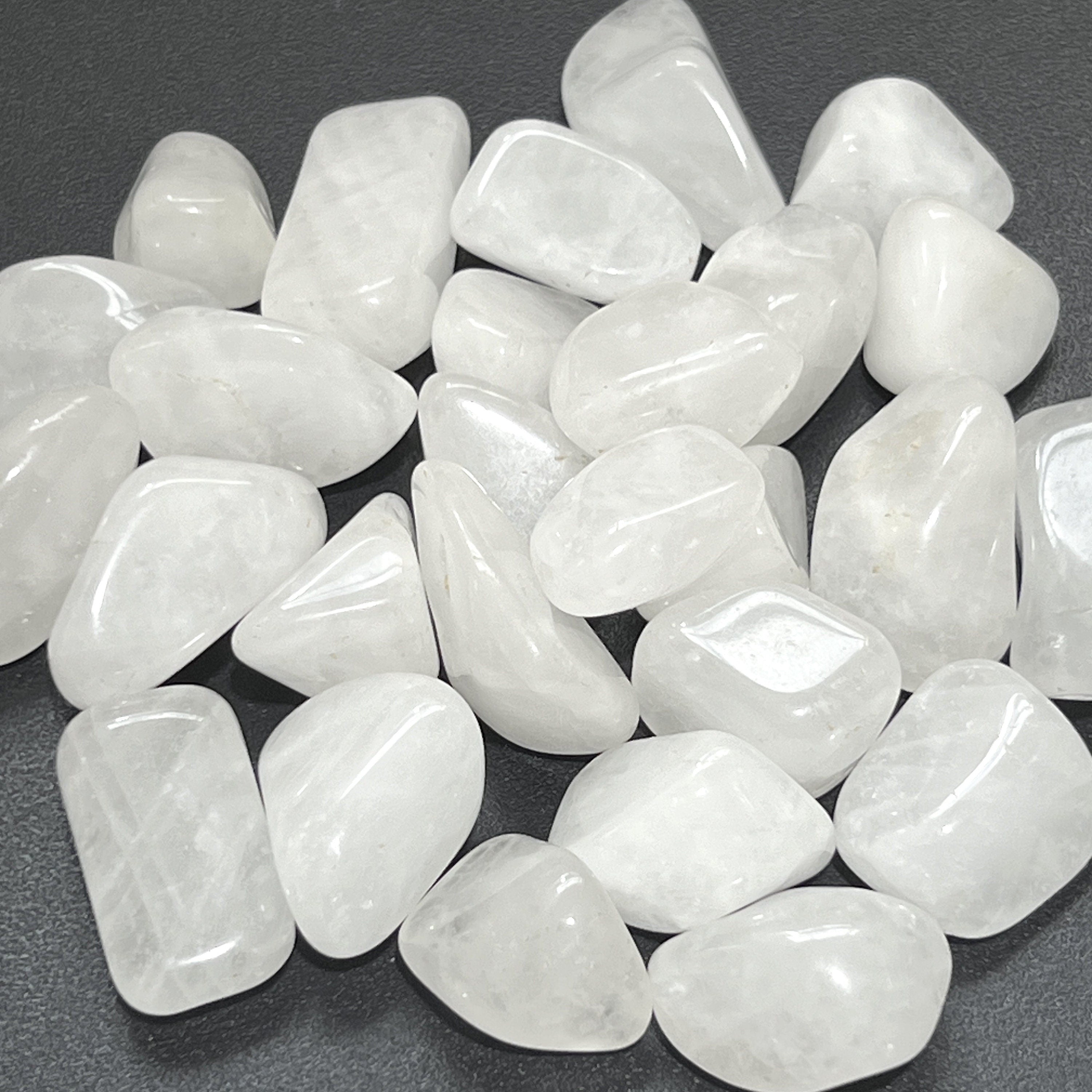White Quartz Tumbled Crystals Imagination Station