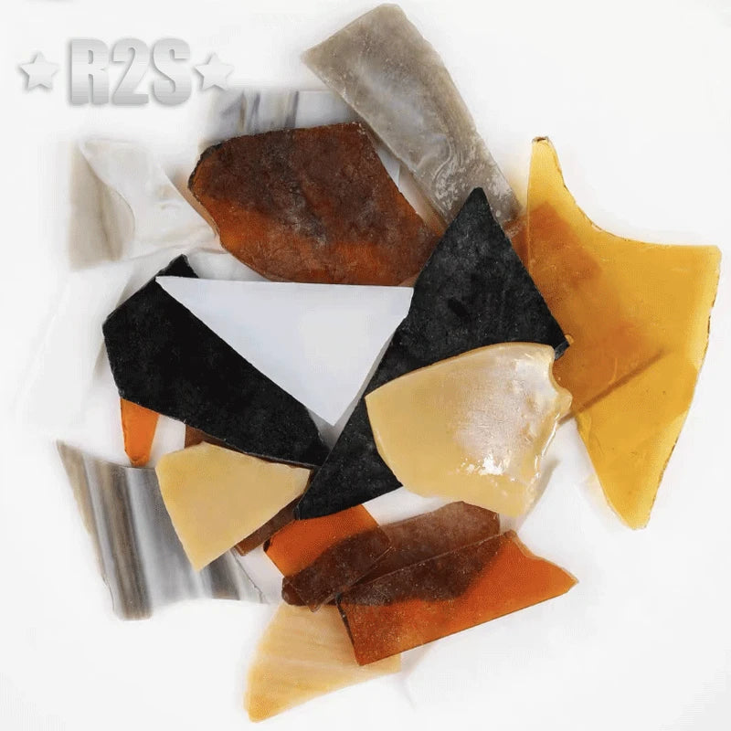 Stained Glass Mosaic Tile Set | 20 Color Options | Art Supplies
