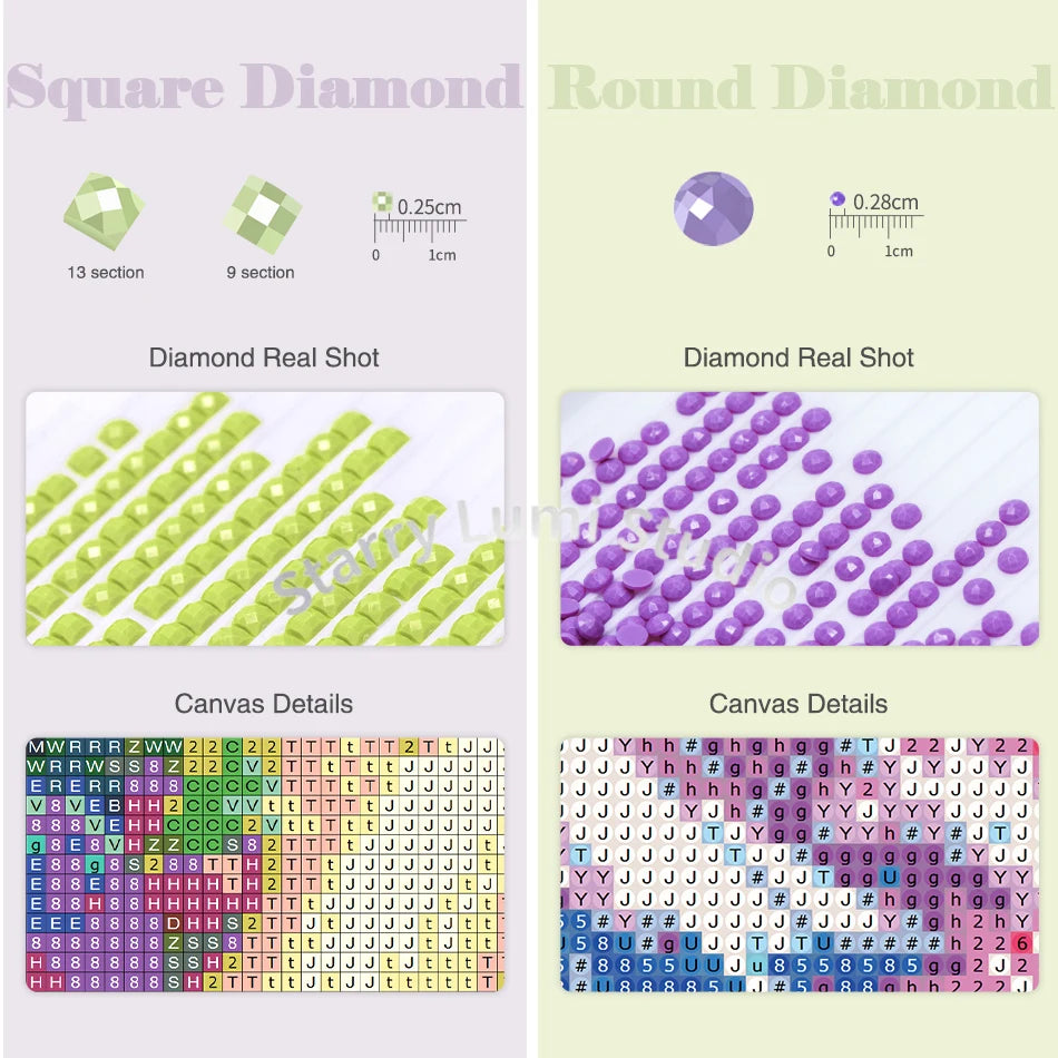 Diamond Painting Animals Kit – DIY Gem Art for Kids & Adults