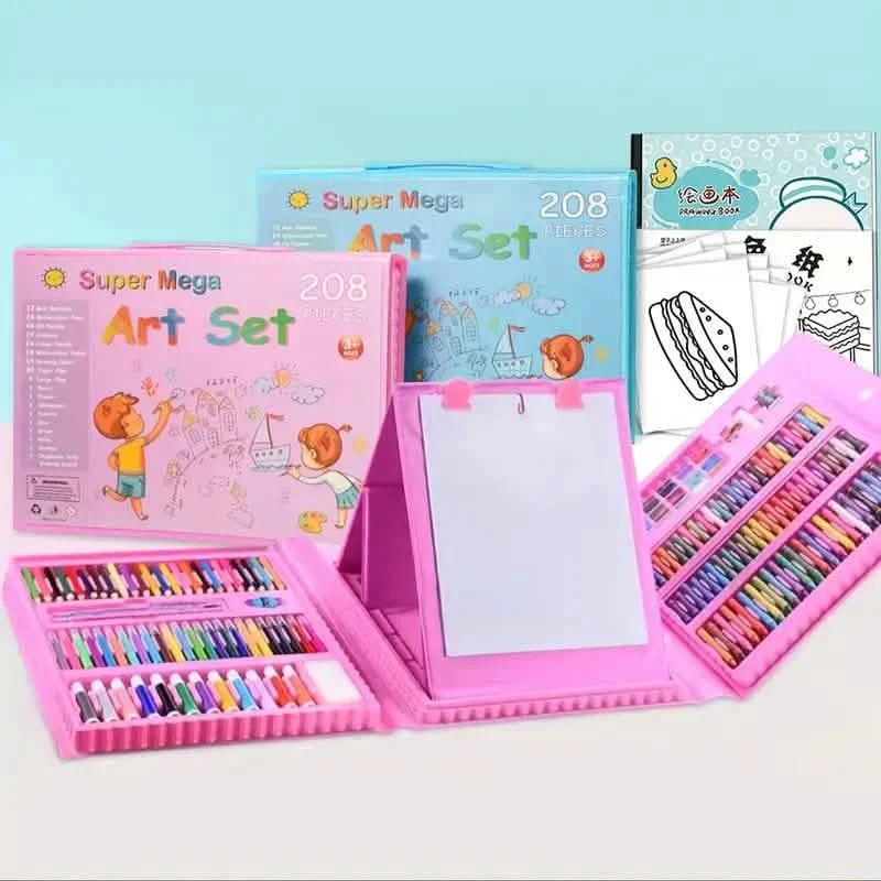 208-Piece Extra Large All-in-One Art Supplies Set