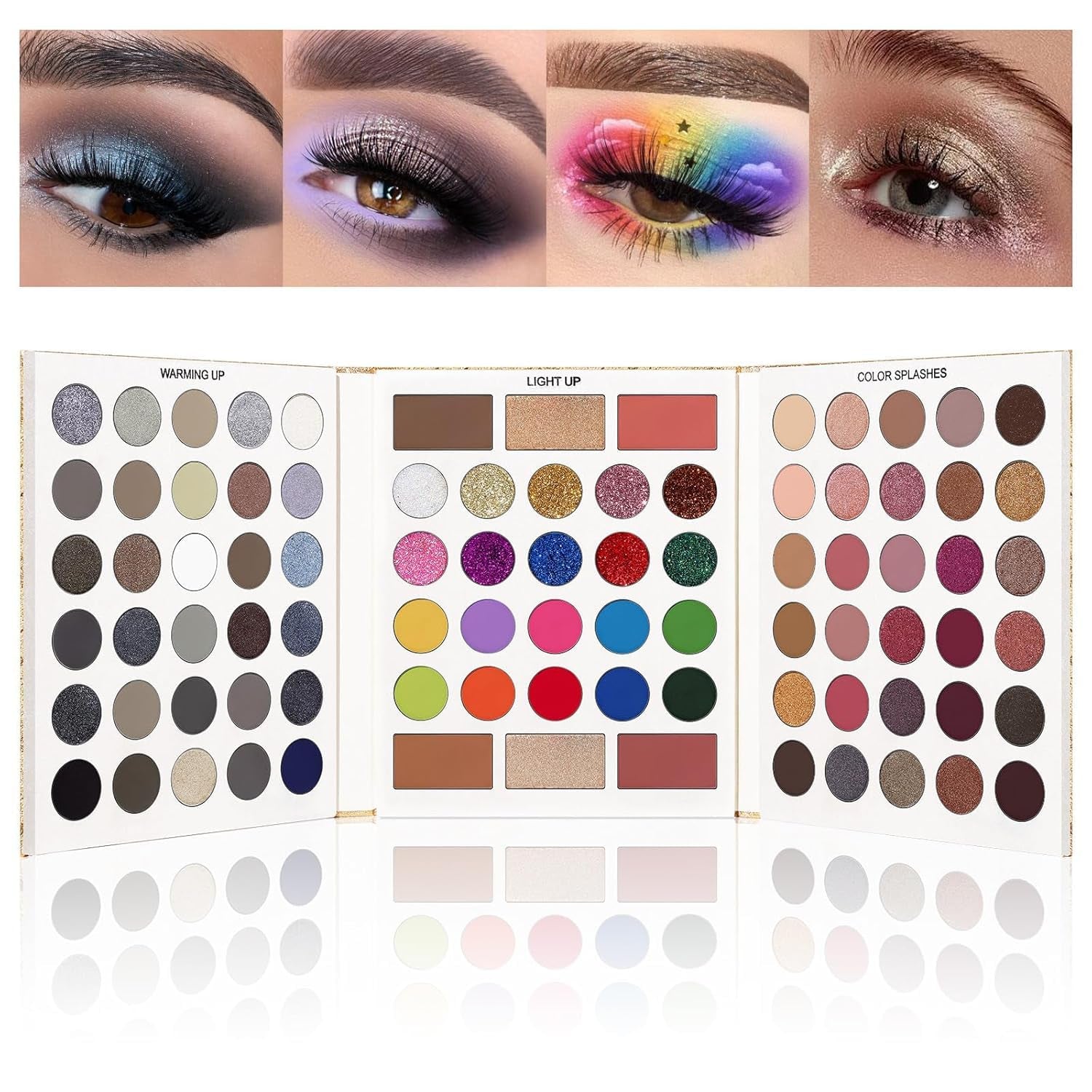 86-Color Eyeshadow Palette & Brush Set | Imagination Station