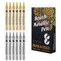 Gold & Silver Paint Marker Pens – 2 to 12 Pack