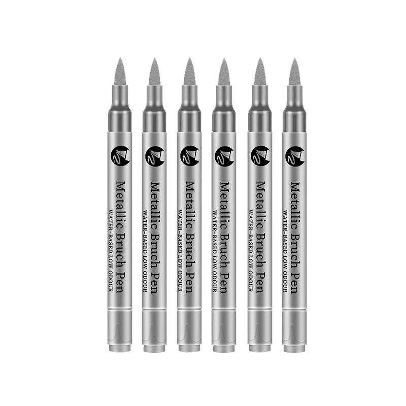 Gold & Silver Paint Marker Pens – 2 to 12 Pack