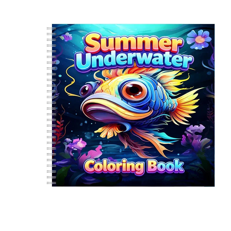 Tea in the Gardens Adult Coloring Book | 16 Style Options | Relaxing Art
