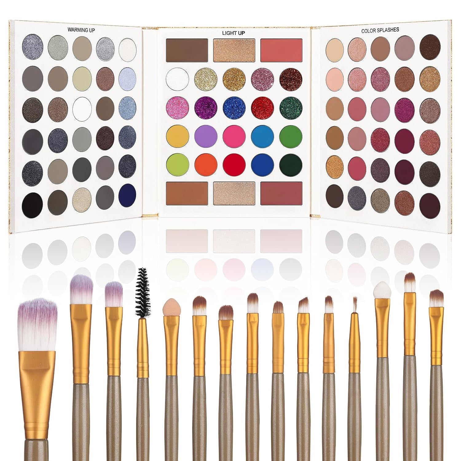 86-Color Eyeshadow Palette & Brush Set | Imagination Station