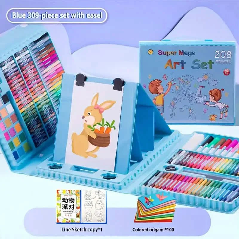 208-Piece Extra Large All-in-One Art Supplies Set