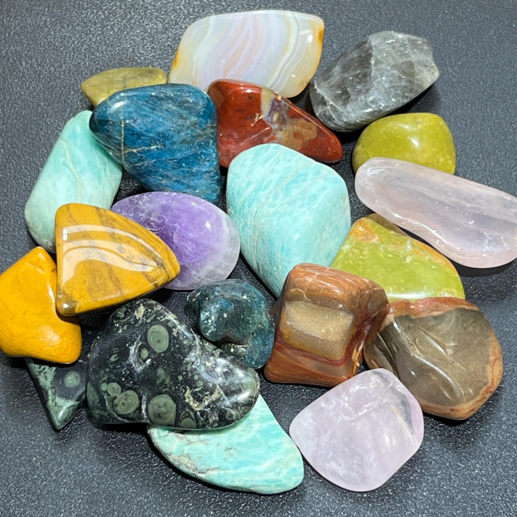 Assorted Tumbled Crystal Stones Mix | Imagination Station