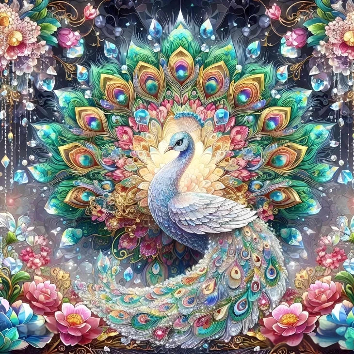 Diamond Painting Animals Kit – DIY Gem Art for Kids & Adults