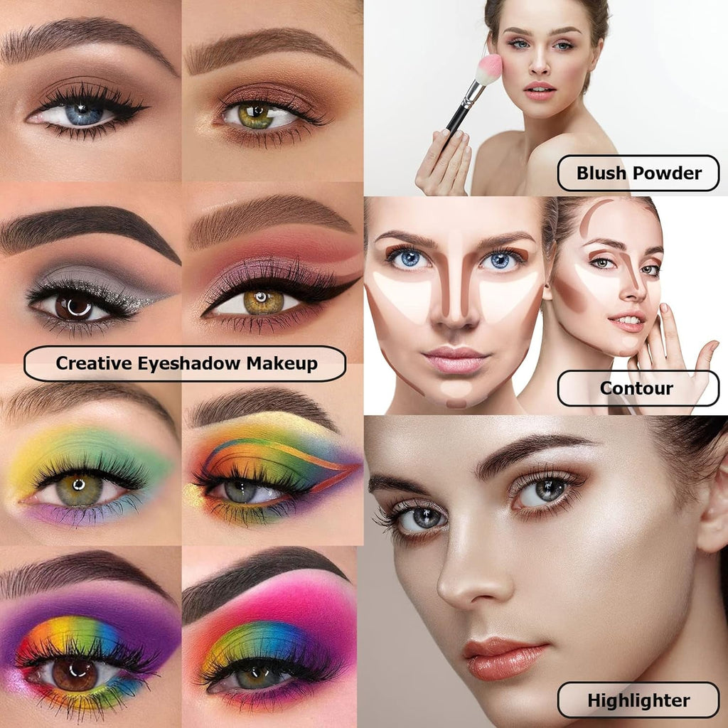 86-Color Eyeshadow Palette & Brush Set | Imagination Station