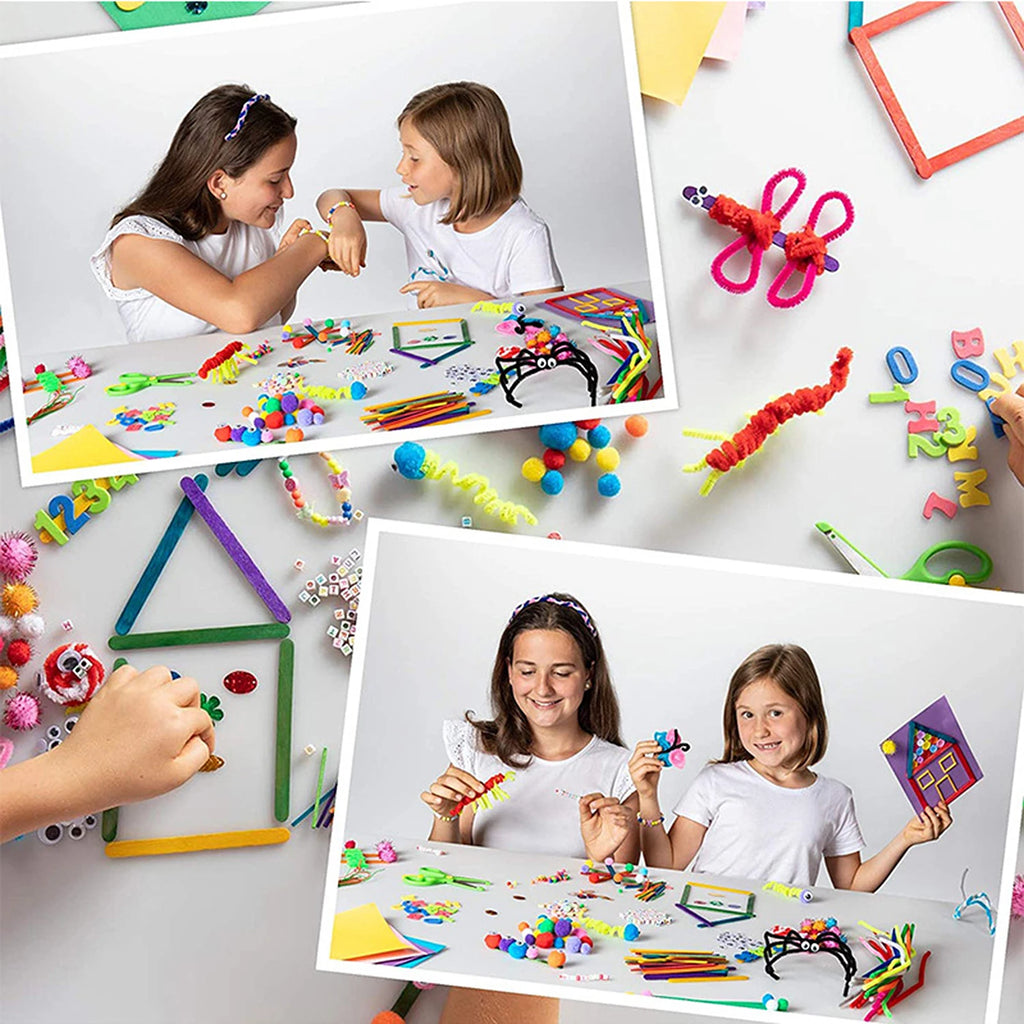 2000+ Piece DIY Arts & Crafts Supplies Kit | Ultimate Craft Bundle