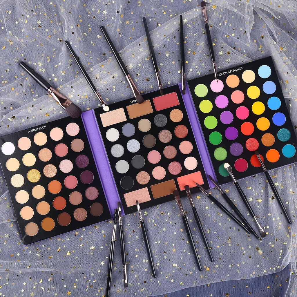 86-Color Eyeshadow Palette & Brush Set | Imagination Station