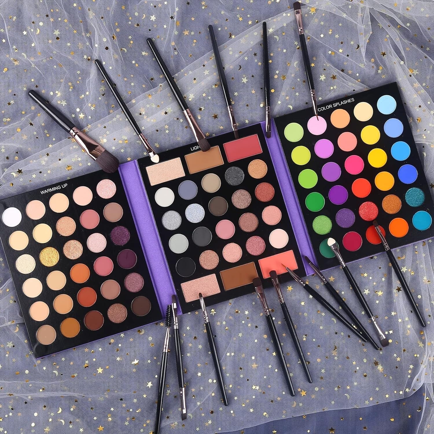 86-Color Eyeshadow Palette & Brush Set | Imagination Station