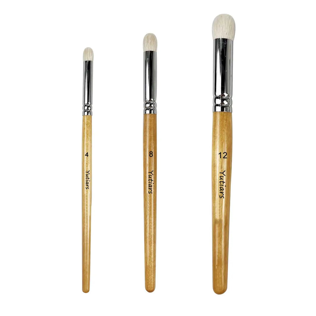 3-Piece Hobby Miniature Paint Brush Kit for Detail Work