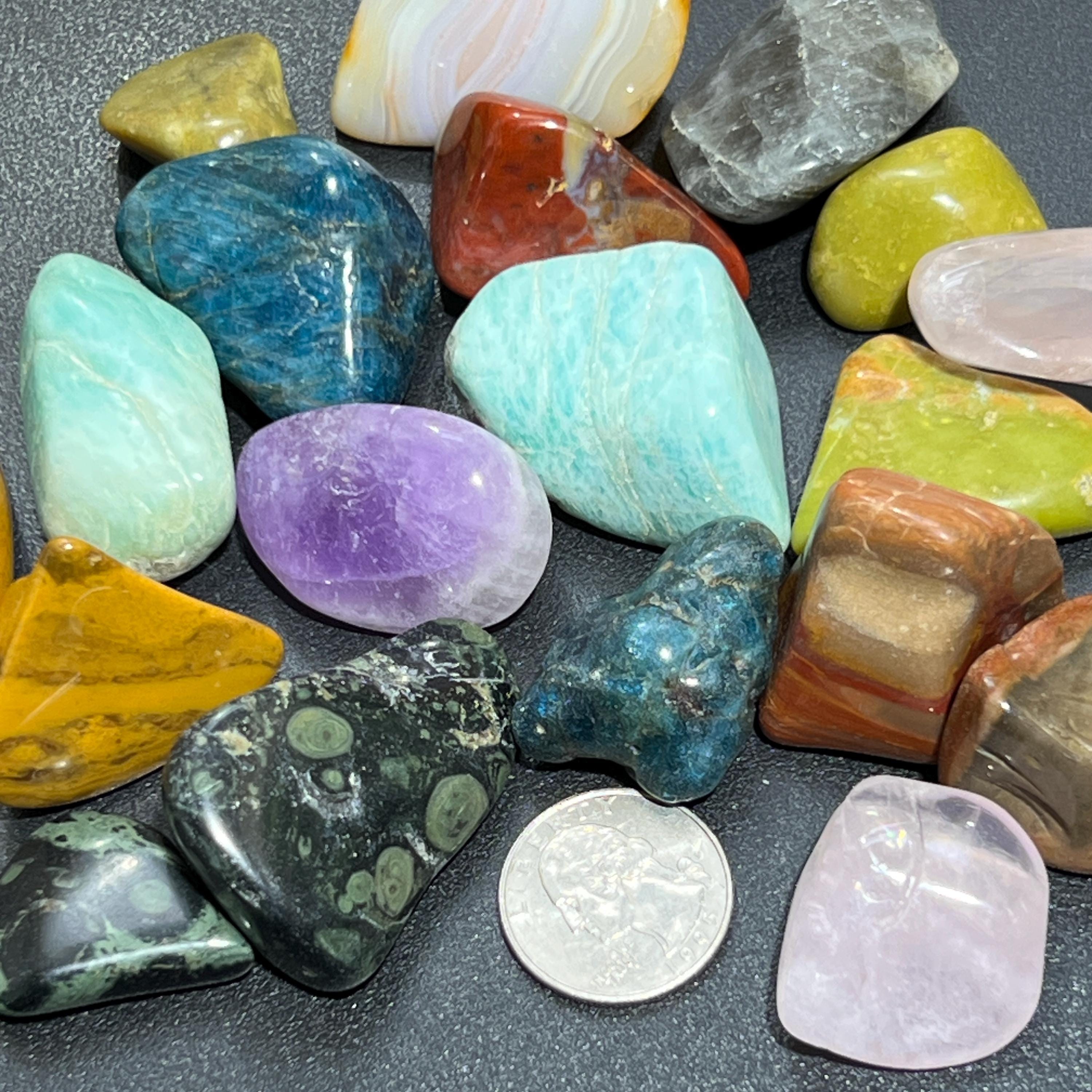Assorted Tumbled Crystal Stones Mix | Imagination Station