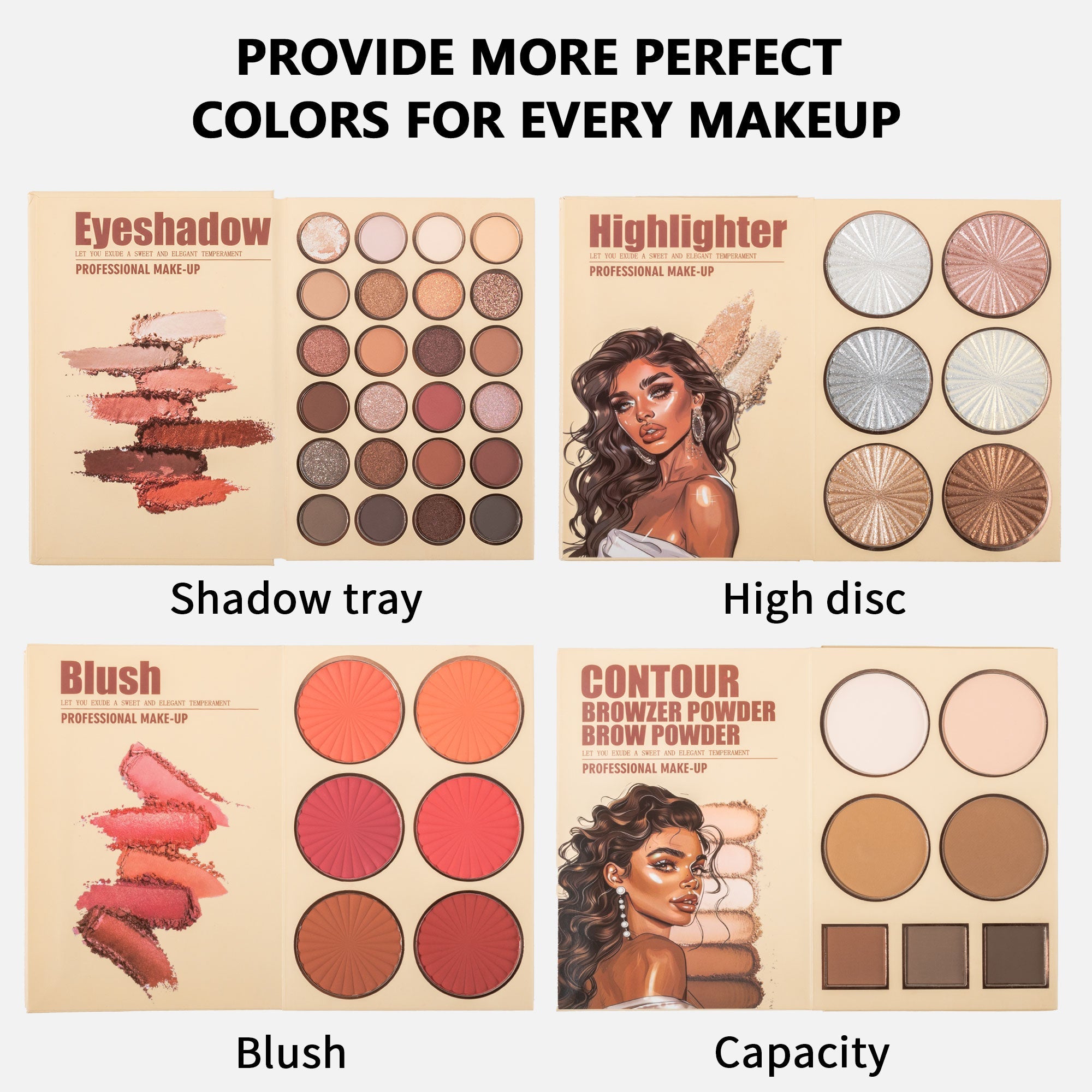 63-Color Makeup Palette | Imagination Station