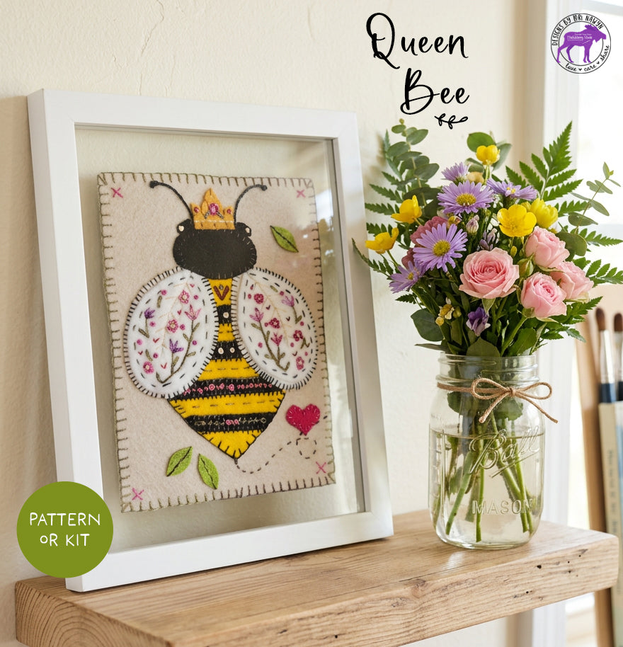 QUEEN BEE - Pattern or Kit