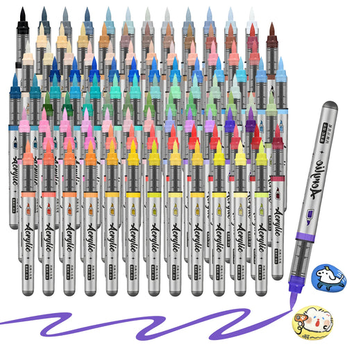 12 pcs Acrylic Paint Pens - Imagination station