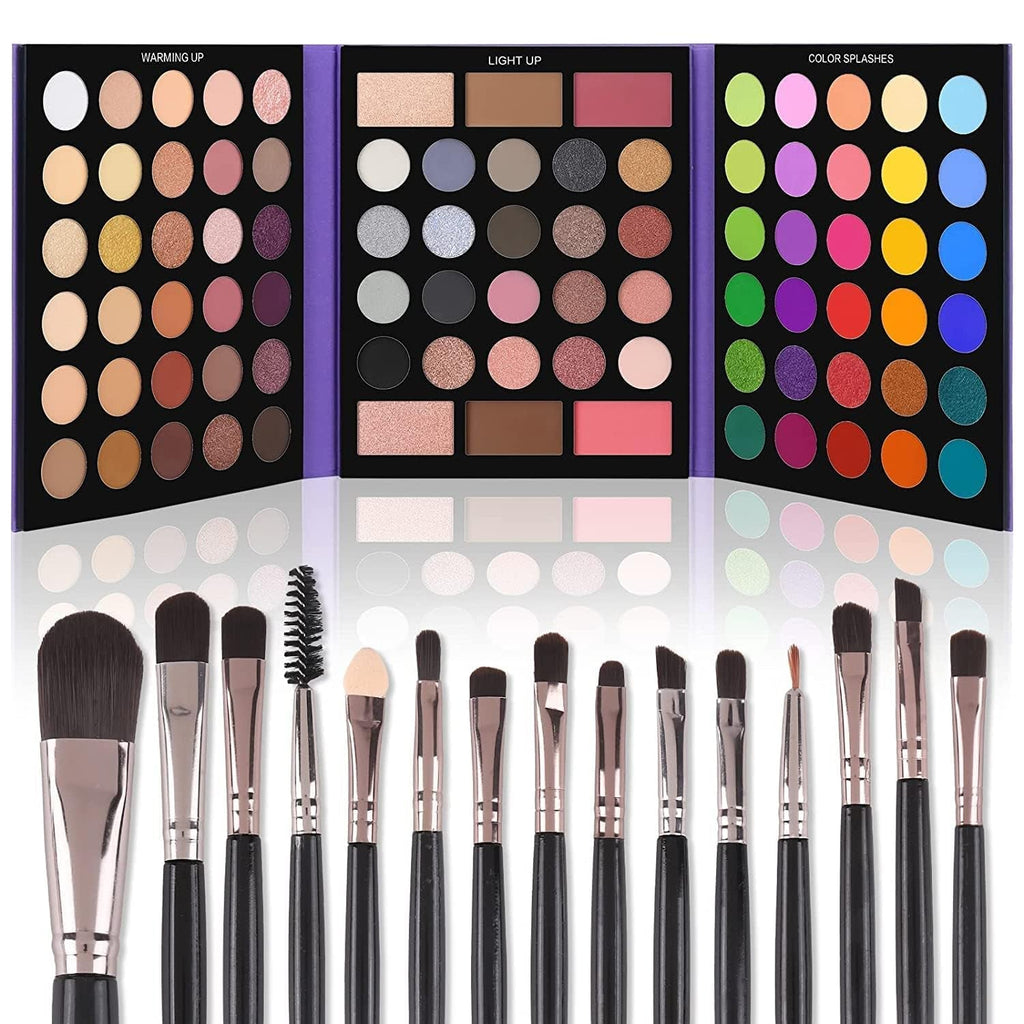 86-Color Eyeshadow Palette & Brush Set | Imagination Station