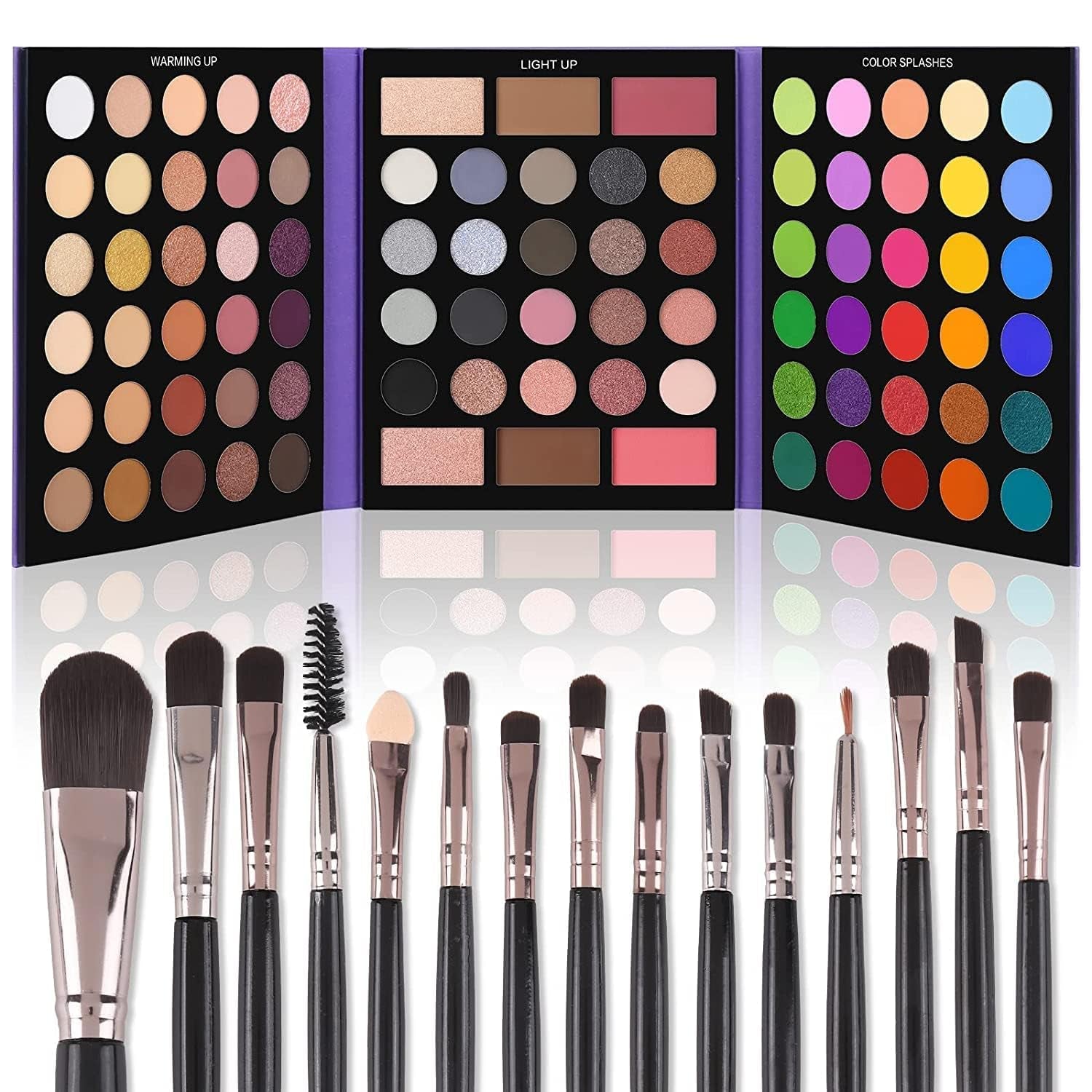 86-Color Eyeshadow Palette & Brush Set | Imagination Station