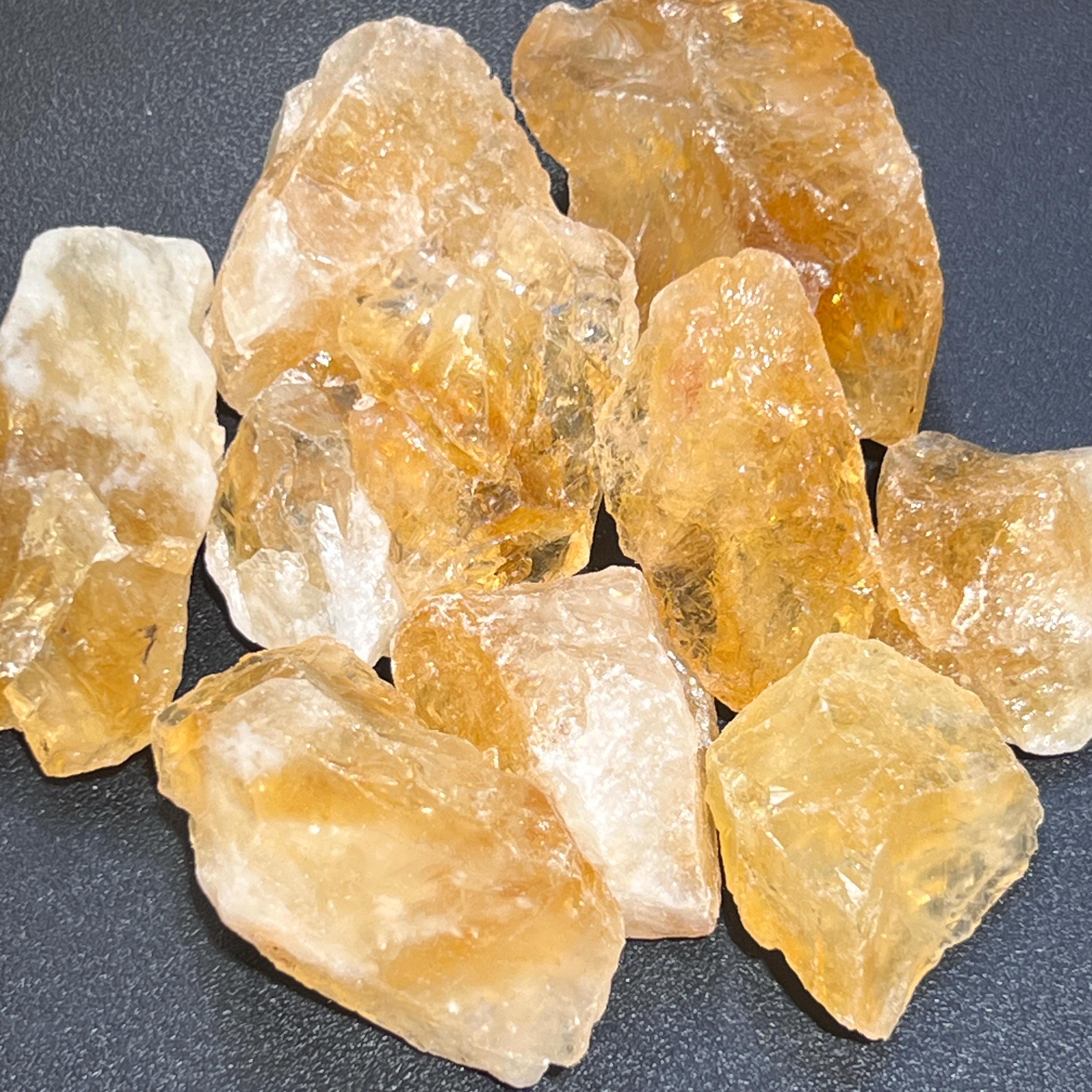 Large Citrine Raw Crystals Imagination Station