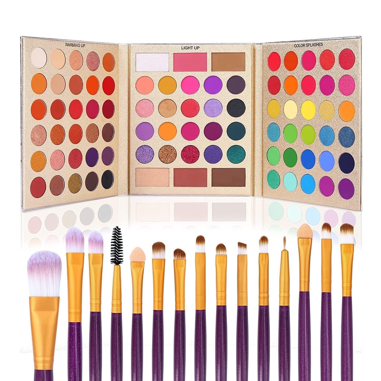 86-Color Eyeshadow Palette & Brush Set | Imagination Station