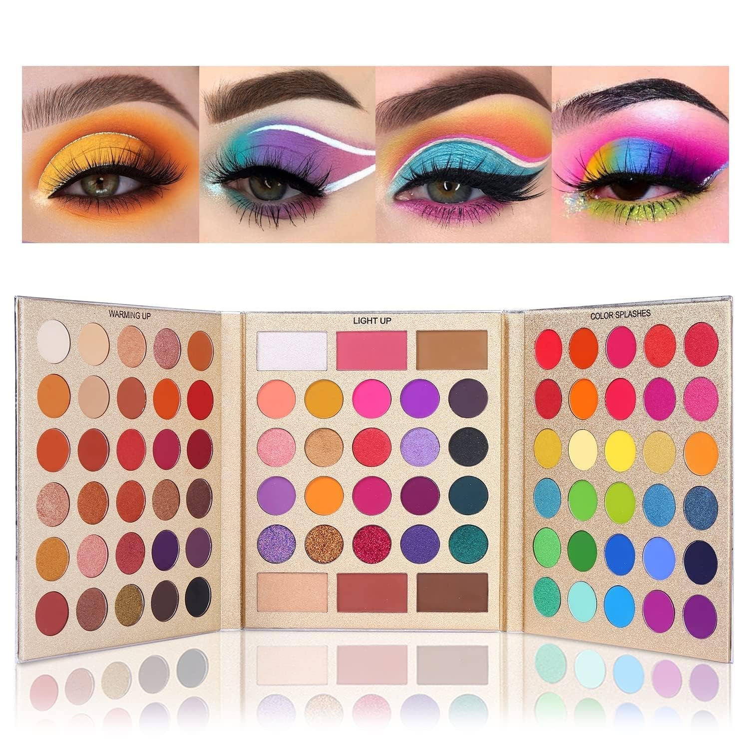 86-Color Eyeshadow Palette & Brush Set | Imagination Station