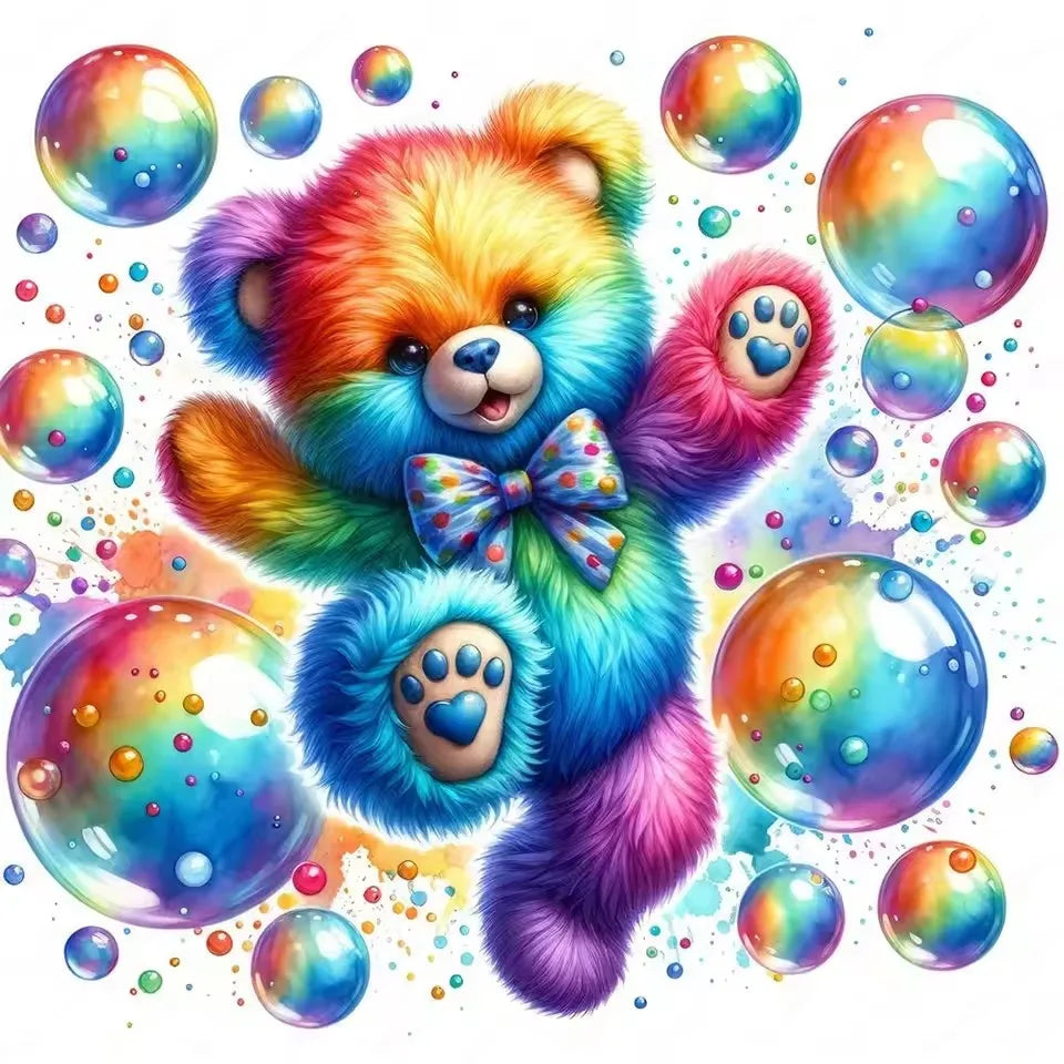 Diamond Painting Animals Kit – DIY Gem Art for Kids & Adults