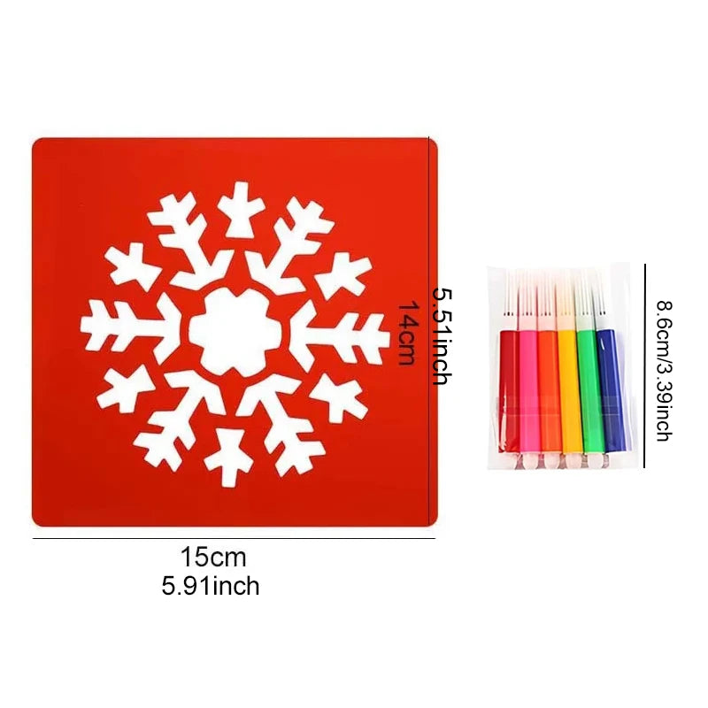 Painting Templates Set – 10 or 20 Piece Stencil Kit for Art