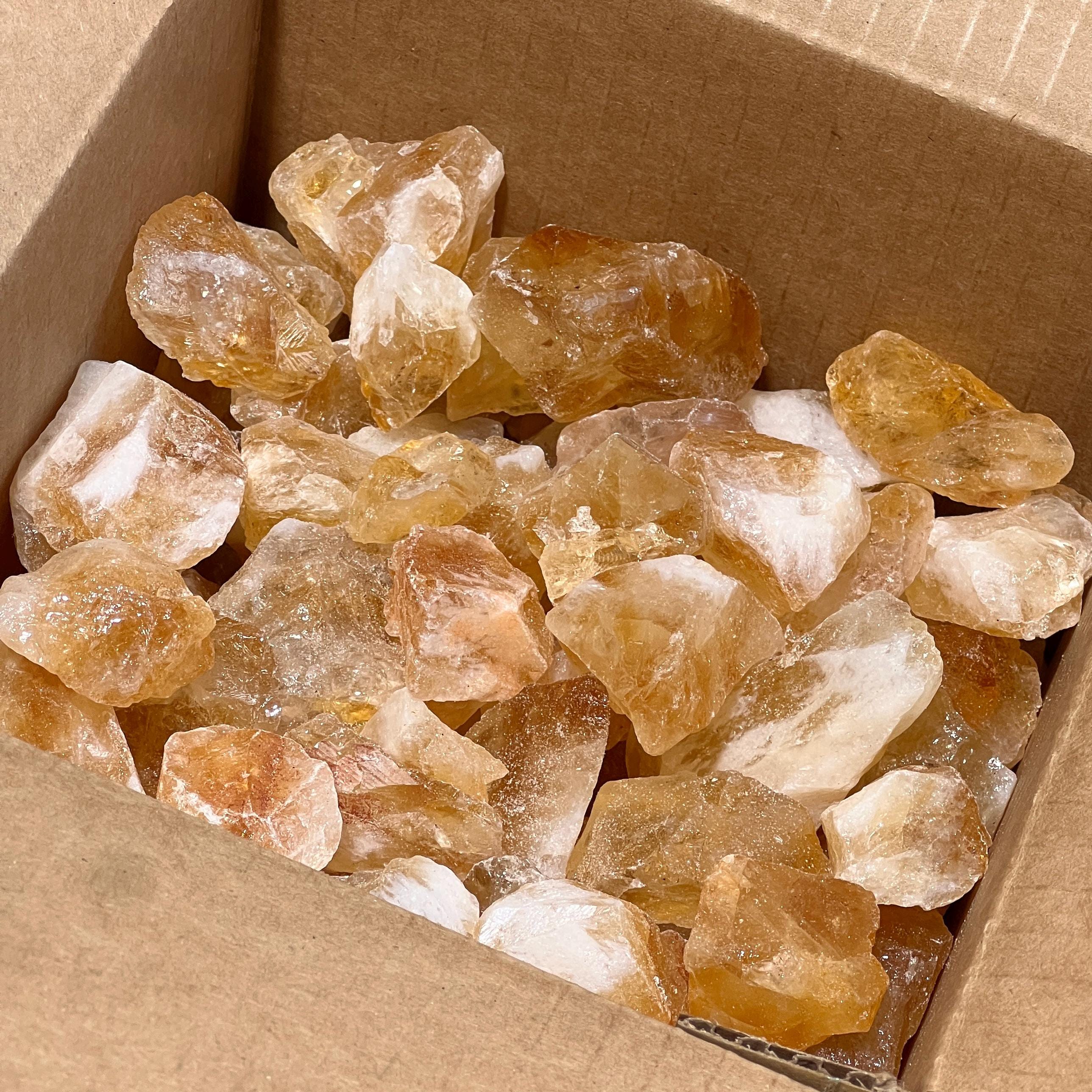 Large Citrine Raw Crystals Imagination Station