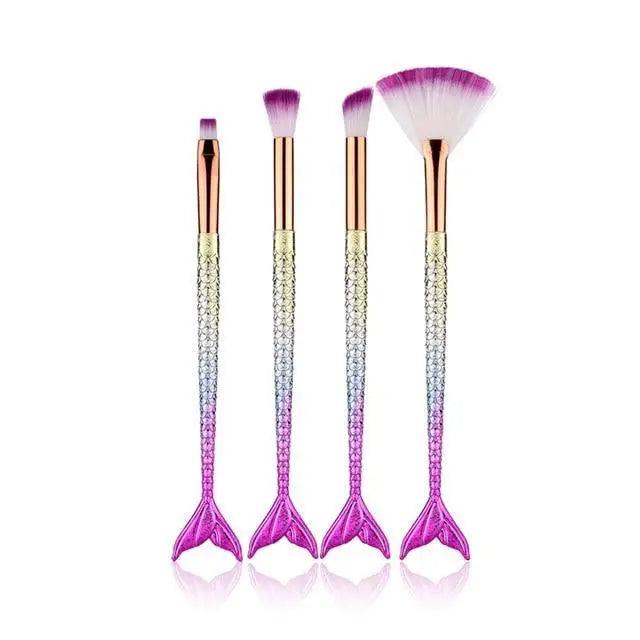 Mermaid Glow Makeup Brush Set | Imagination Station