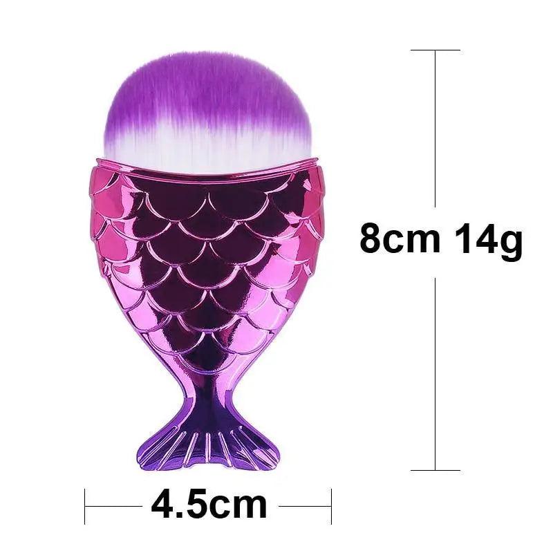 Mermaid Glow Makeup Brush Set | Imagination Station