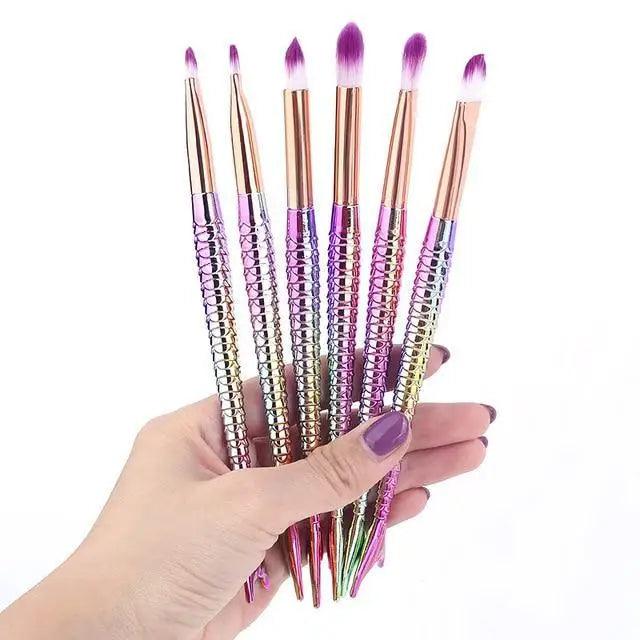 Mermaid Glow Makeup Brush Set | Imagination Station