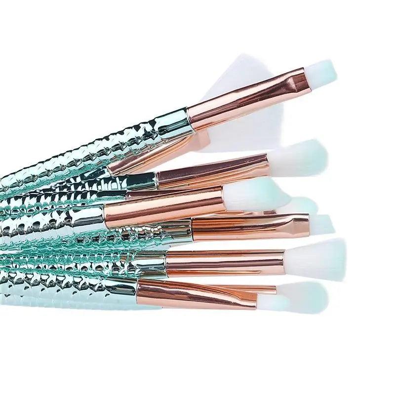 Mermaid Glow Makeup Brush Set | Imagination Station