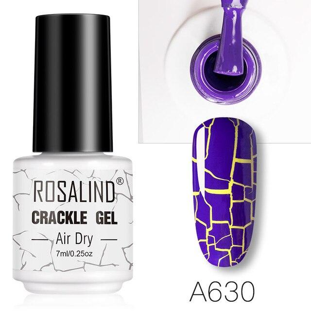 Stylish Women Gel Nail Polish  Crack Effect