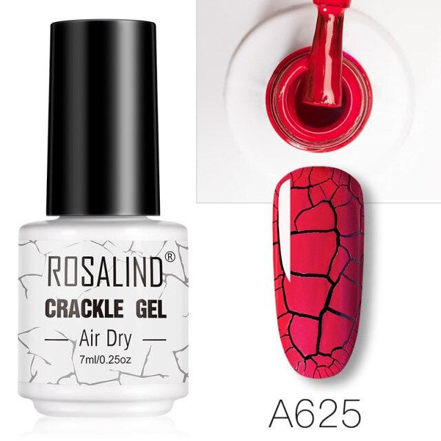 Stylish Women Gel Nail Polish  Crack Effect