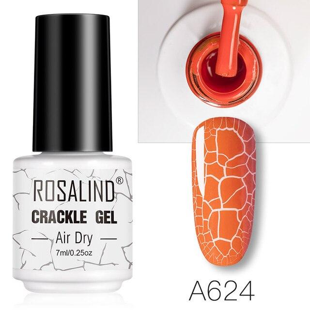 Stylish Women Gel Nail Polish  Crack Effect
