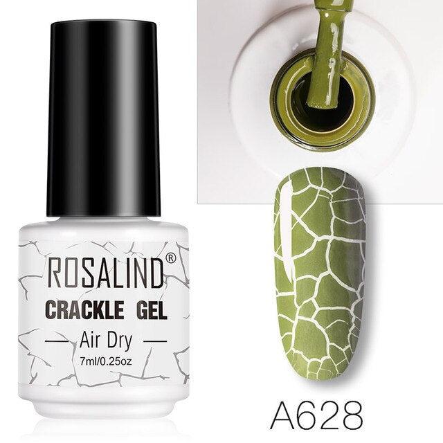 Stylish Women Gel Nail Polish  Crack Effect