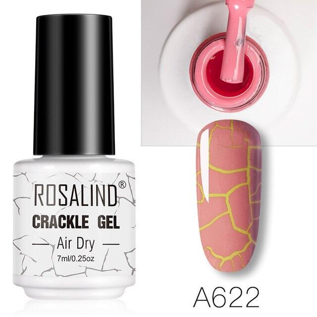 Stylish Women Gel Nail Polish  Crack Effect