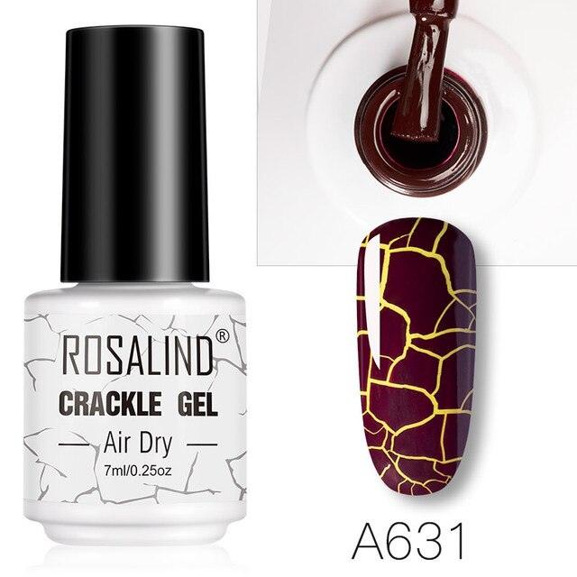 Stylish Women Gel Nail Polish  Crack Effect