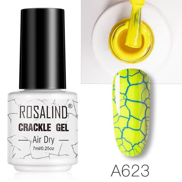 Stylish Women Gel Nail Polish  Crack Effect