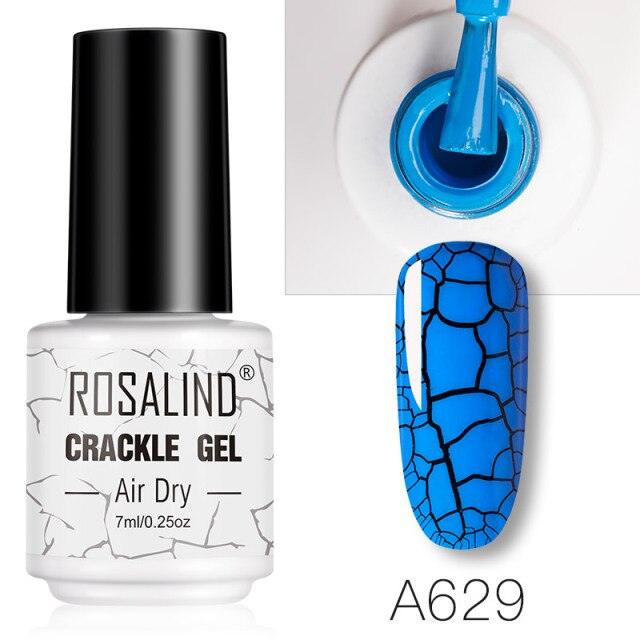 Stylish Women Gel Nail Polish  Crack Effect